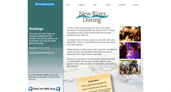 Desktop Screenshot of newriverrestaurant.com
